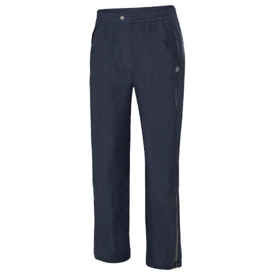 Galvin Green Men's Arthur GORE-TEX Waterproof Navy Golf Trousers Front View