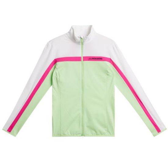 J.Lindeberg Ladies Janice Green Golf Midlayer Front View