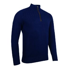 Picture of Glenmuir Men's Paisley Cotton Cashmere Golf Sweater